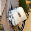 Genuine Leather Women's Fashion Portable Shoulder Commute Crossbody Bag