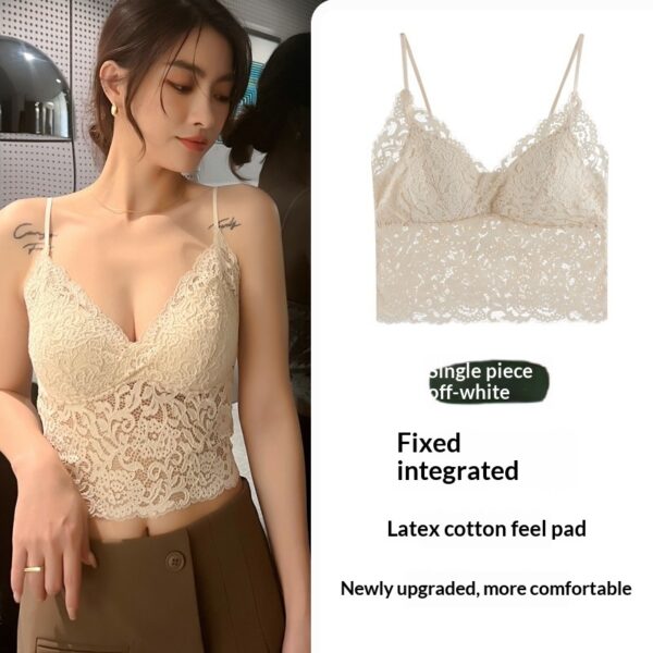 Womens Fashionable Sexy Lace Backless Bra