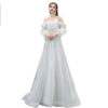 One-shoulder Model Catwalk Starry Sky Toast Suit Hepburn Style Adult Ceremony Annual Party Evening Dress