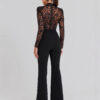 3bbaab1e-da66-4ebf-b002-e1e1edeaae1e.jpg Black See-through Lace Long-sleeved Trousers Jumpsuit