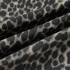 Black Leopard Print High Waist Barrel Jeans