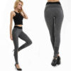 Cross border, European and American sports Yoga Pants outdoor fitness running speed dry tight nine points to beat underpants wholesale