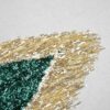 New Dark Green Sequin Temperament Tassel Long Skirt Evening Dress