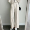 Women's Fashion Casual Suit Pants Set