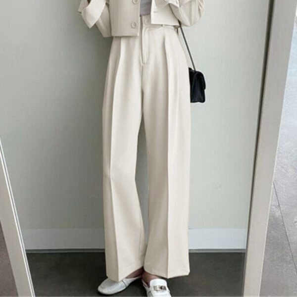 Women's Fashion Casual Suit Pants Set