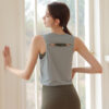 Womens Casual Sports Back-split Yoga Tunic