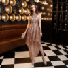 New Style Wrapped Breast Sequin Wrapped Hip Sexy Dress Car Model Performance Dress