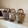 New Stylish Bamboo Handle Women's Handbag
