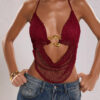 5973c011-03d6-4da0-a54c-c0f537de54cd.jpg Sexy And Fashionable Backless Camisolenew Women's Figure-hugging Outfit