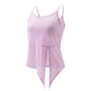 Yoga Sweat-Absorbing Breathable Sleeveless Slit Sports Camisole