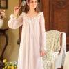 Womens SpringAutumn Loungewear Princess-Style Pajamas With Long Sleeves For Women