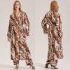 Golden Brown Leopard Print