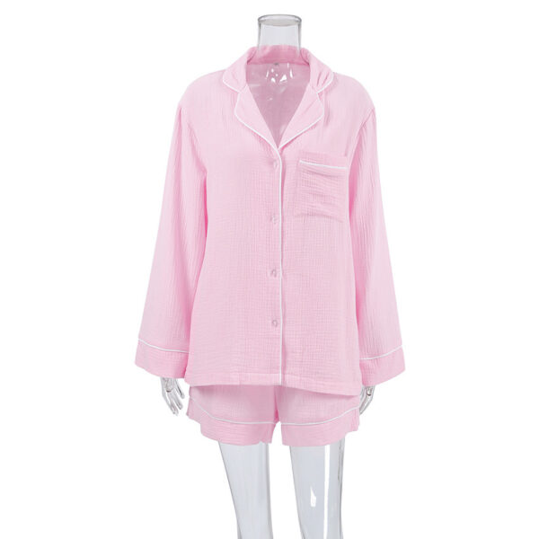 Breathable, Comfortable Pure-cotton Pajama Set For Women Womens Loungewear