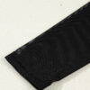 Black Sheer Mesh Patchwork High Neck Long Sleeve Top
