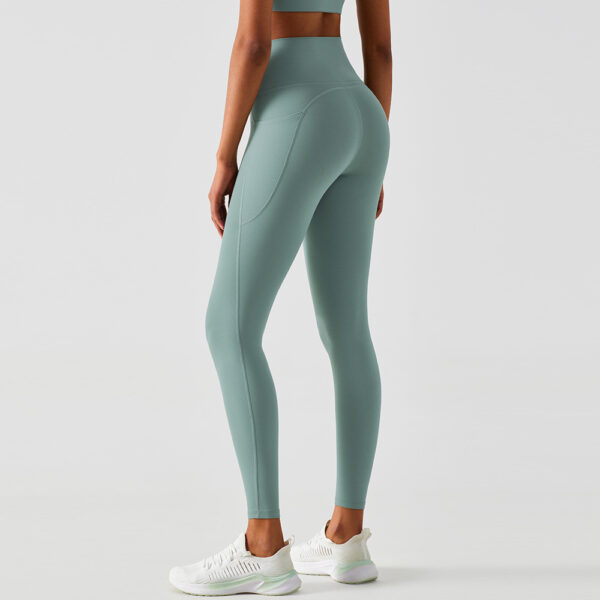 69ec67e3-4409-40e9-a1d5-0e87b7ca0ab7.jpg High Waisted Yoga Pants For Women With Naked Butt Lift Peach Running Tight Exercise