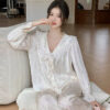 Sweet Princess-Style Autumn Pajamas And Loungewear For Women
