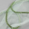 565301439 Beaded fringe light green strapless dress