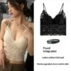 Womens Fashionable Sexy Lace Backless Bra
