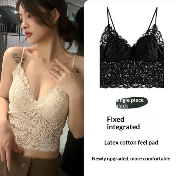 Womens Fashionable Sexy Lace Backless Bra