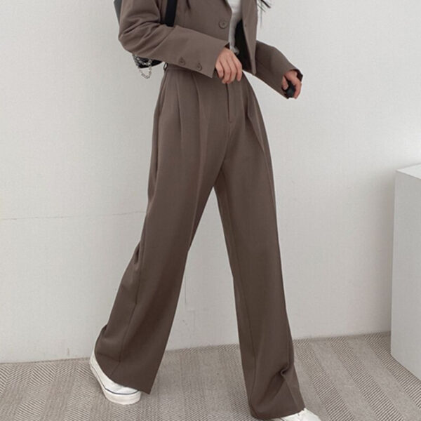 Women's Fashion Casual Suit Pants Set