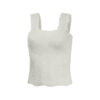 Women's Pleated Figure-flattering Square-neck Camisole
