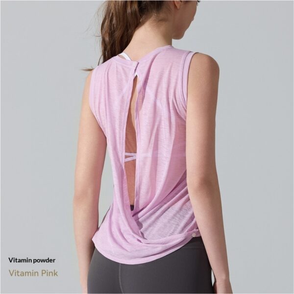 Lightweight Breathable Quick-drying Pilates Workout Top
