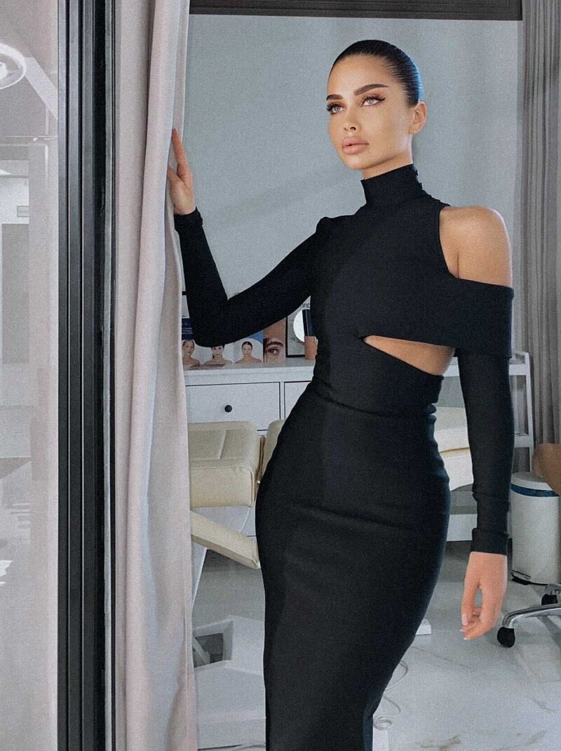 casual-high-split-high-street-party-club-mid-calf-dress