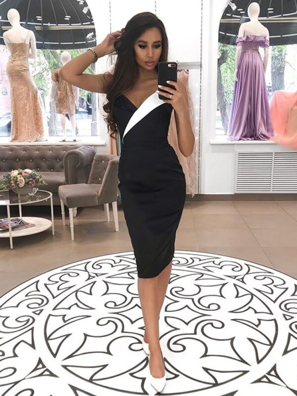 565302103 Celebrity Bandage Elegant Sexy Evening Party Dress