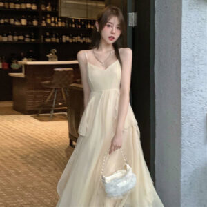 564075157 Elegant Vacation Beach Long Dress for Women