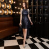 New Style Wrapped Breast Sequin Wrapped Hip Sexy Dress Car Model Performance Dress