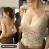 Womens Fashionable Sexy Lace Backless Bra