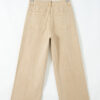 99816240-a9bf6838963af5c2.jpg Apricot Solid Color Seamed Center Wide Leg Cropped Jeans