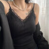 Womens French Lace V-Neck Camisole
