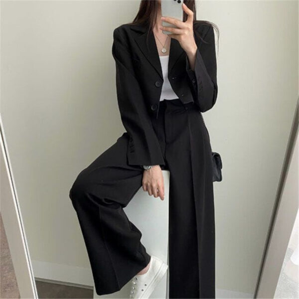 Women's Fashion Casual Suit Pants Set