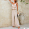 ae0d6e03-1291-4ad9-87e8-ced3175ede38.jpg Women's European And American Style Lotus Leaf Suspender Jumpsuit