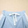 99028023-b90672411be801e5.jpg Beau Blue Lace Accent Floral Patched Pocket Pleated Wide Leg Slouchy Pants