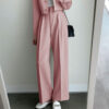 Women's Fashion Casual Suit Pants Set