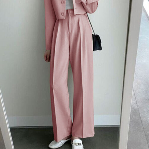 Women's Fashion Casual Suit Pants Set