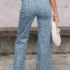 99128010-be897a469d431874.jpg Rose Leopard Frayed Edge Wide Leg High Waist Jeans