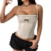 Fishbone-style Niche Vest For Women