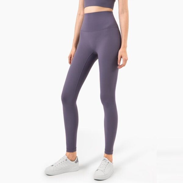 Yoga Pants Nude Feel High Waist Peach Hip Slim Fit Fitness Pants Female