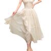 Fairy Model Dress Waist V-neck Delicate