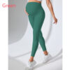Pregnant Women Yoga Pants Slim High Waist Seamless Leggings Tight