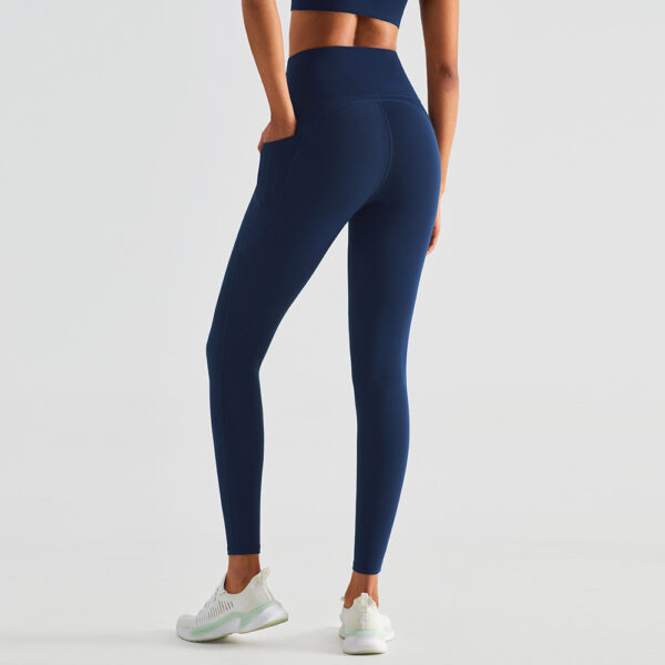 ca866634-9c67-4ae9-bdab-a186973b66ee.jpg High Waisted Yoga Pants For Women With Naked Butt Lift Peach Running Tight Exercise