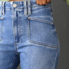 99127687-e63266d1a32a006c.jpg Beau Blue Loose Straight Leg Cropped High Waist Jeans