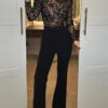 f0be7835-1503-4de3-bd18-35ea7753992e.jpg Black See-through Lace Long-sleeved Trousers Jumpsuit