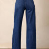 Dirty blue Daily Fashion Straight Leg Mid-rise Shift Jeans
