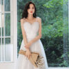 Banquet Evening Women's Light Luxury Small Bridesmaid Dress