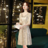 Fashion Personality Evening Dress Skirt Female