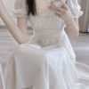 French White Luxury Fairy Dress Girl